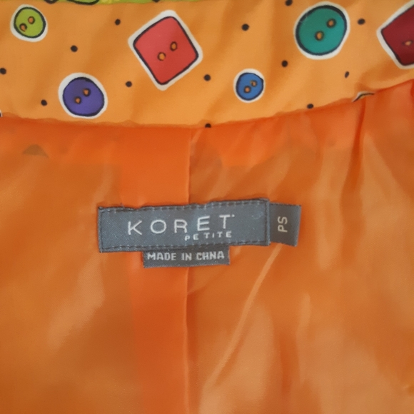 Koret Vintage Y2K Bold Quilted Barn Jacket sz SP - Picture 8 of 9